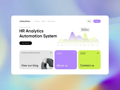 HR Analytics System design analytics design hr main screen ui uxui