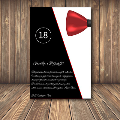 Birthday invitation birthday invitation design eighten birthday graphic design illustration invitation