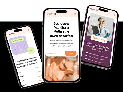 Medical App app color design healthy medical minimal responsive responsive web ui ui design ux web design