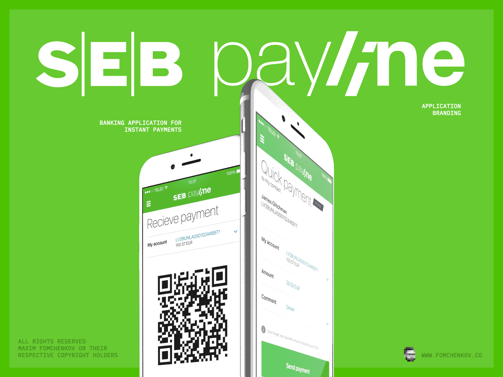 SEB Payline — Banking Application for Instant Payments by Maxim