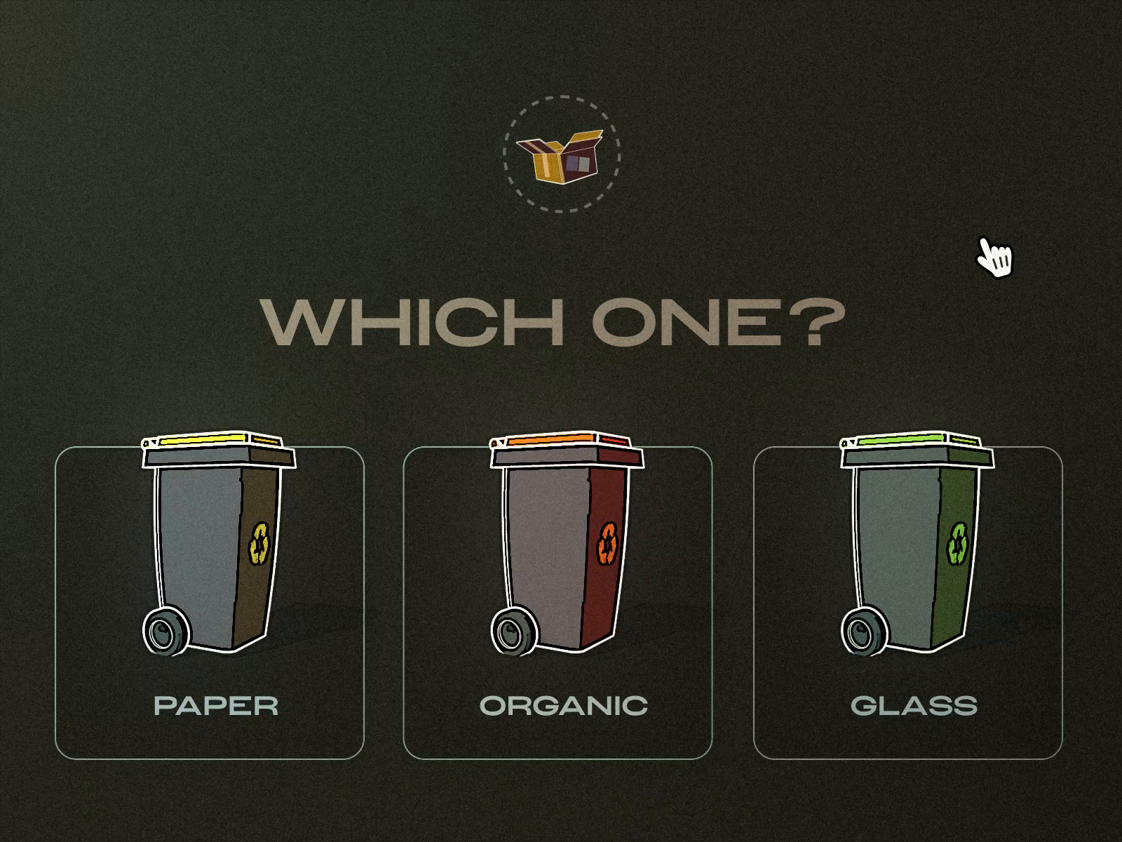 Example of Recycling game