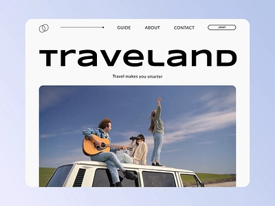 Travel Website animation branding dashboard design desire agency graphic design home page illustration landing page logo motion motion graphics platform tours travel ui video web web site