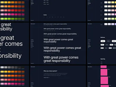 Base starter system Framer Tailwind CSS clean concept design design system framer minimal simple tailwind tailwindcss typography ui uikit