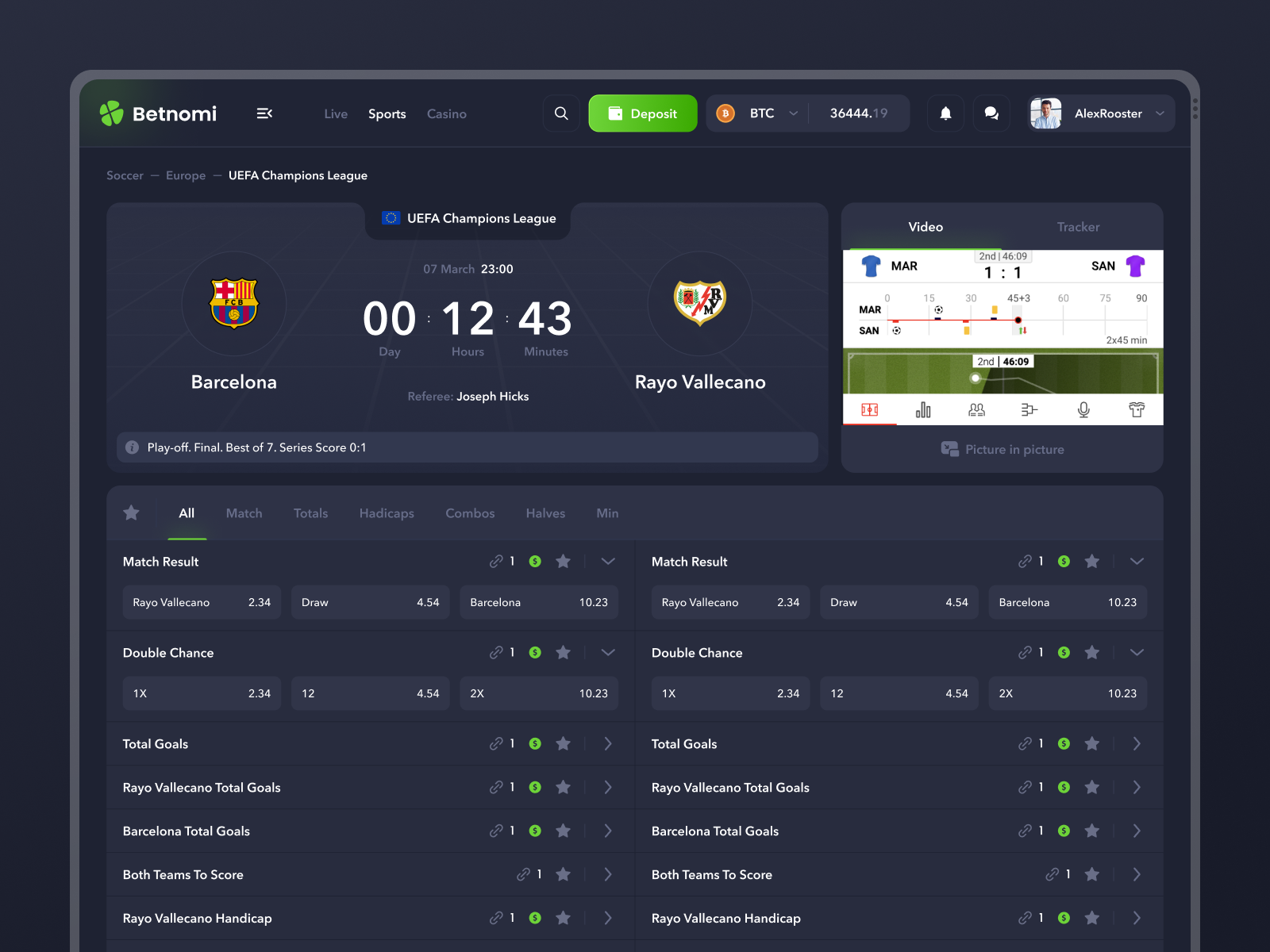Betnomi Sportsbook Design by Sok Studio on Dribbble