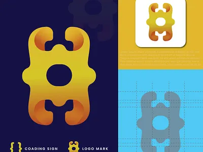 Coding Logo, Tech Logo, Branding app icon logo art brand identity branding custom logo design developers logo gradient logo h letter logo letter logo logo logo design logo designer logofolio logos minimalist logo modern logo symbol tech logo vect plus
