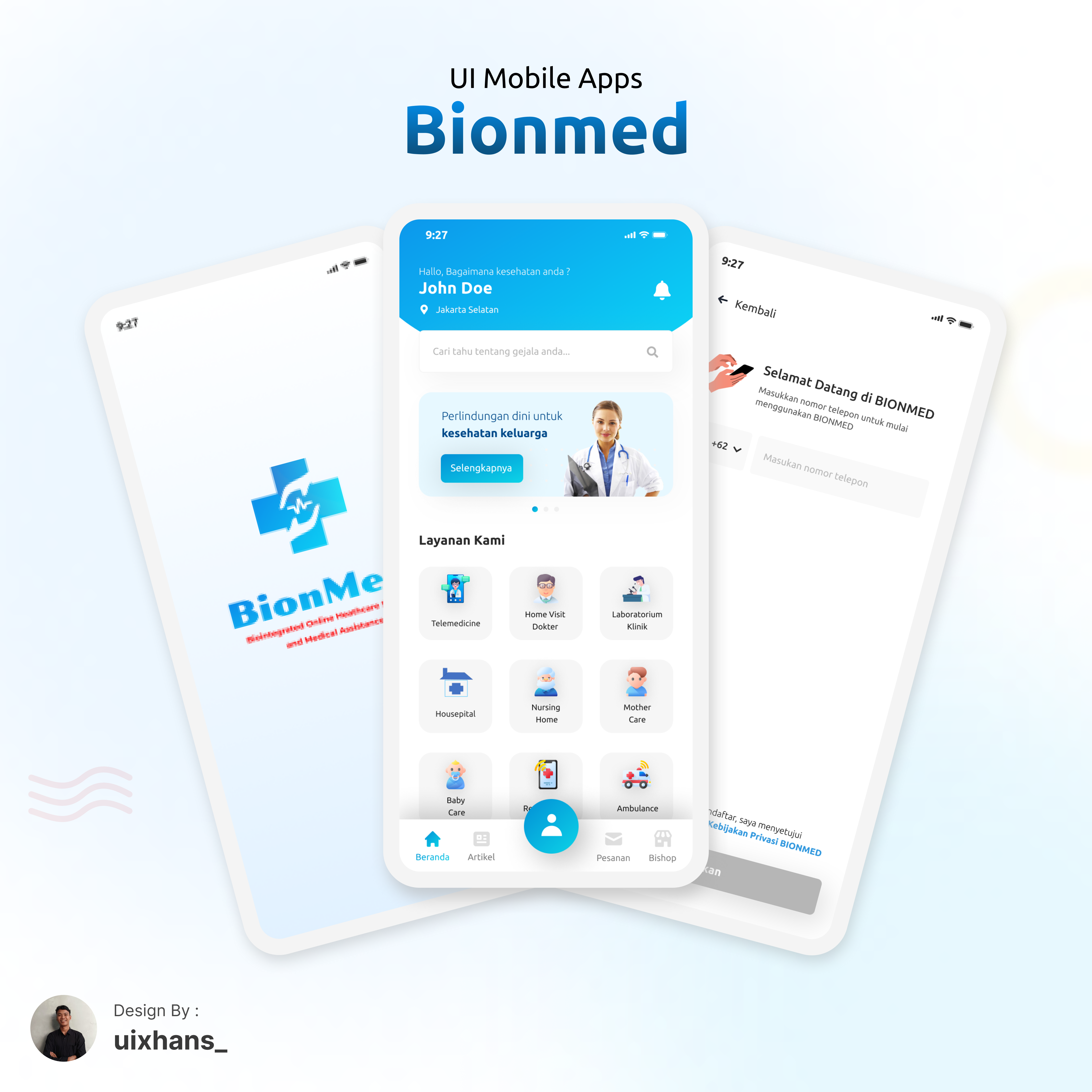 Mobile Apps design designweb graphic design houspital app mobile app ui uix