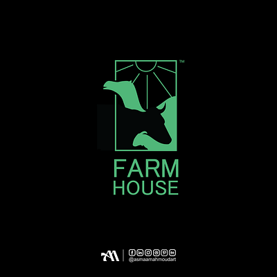 New project Logo 3: Farm House art brand inditity branding calligraphy logo challenge collection design font graphic design icon illustration illustrator logo marks monogram pictogram typo typography ui vector