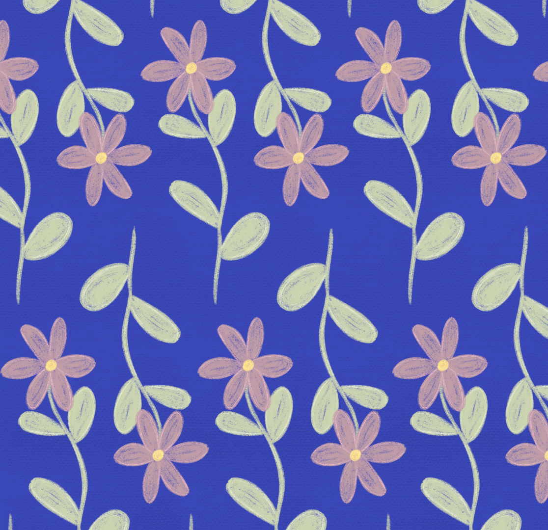 Floral Surface Pattern Design design digital art digital painting drawing floral graphic design illustration pattern design procreate surface pattern wallpaper