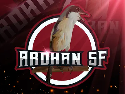Ardhan Sf Esport Logo design esport graphic design illustration logo vector