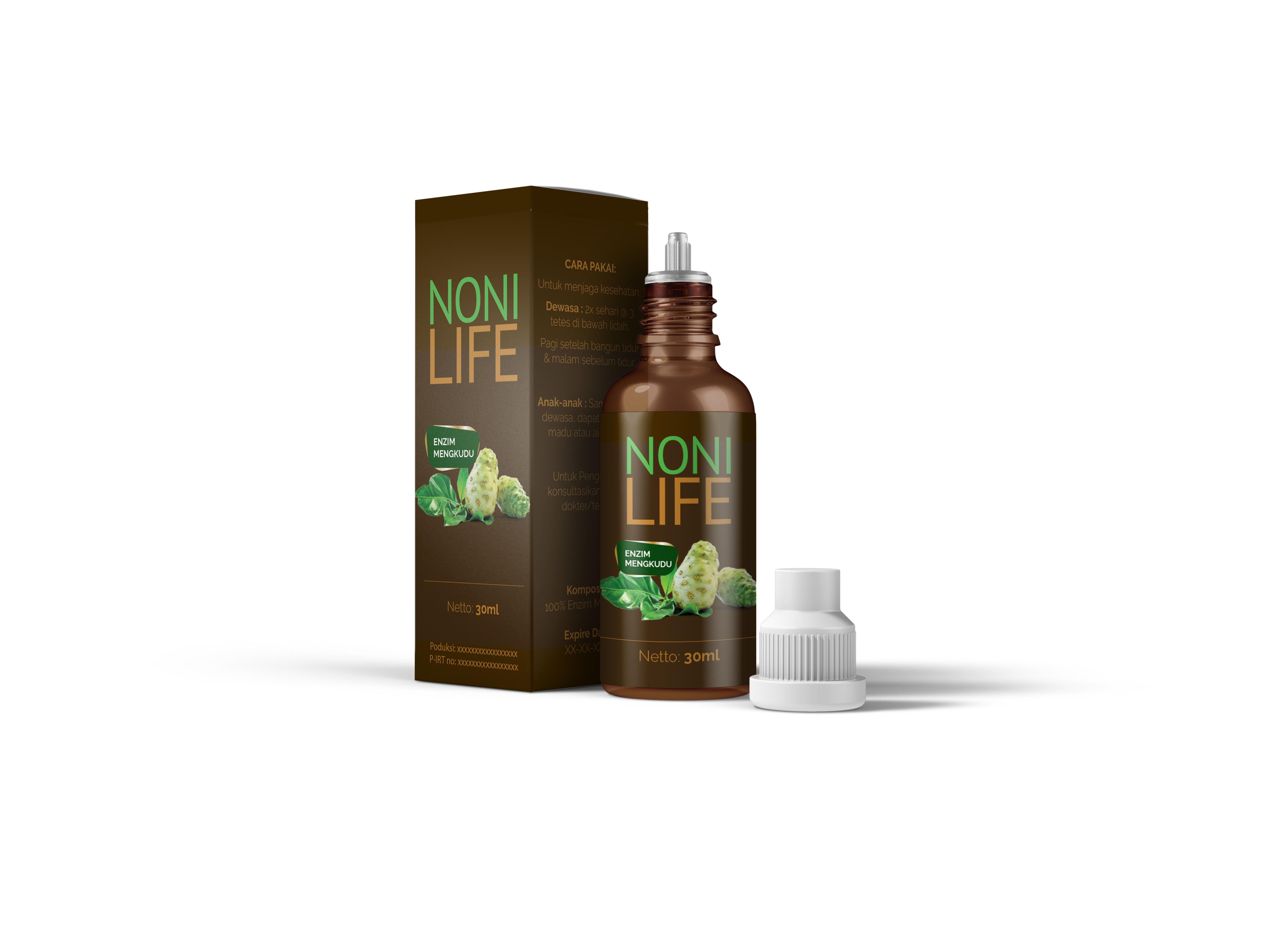 Noni Life Packaging Design by Ilham Ramdani on Dribbble