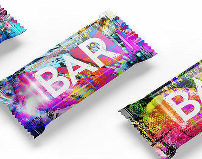 Chocolate Bar Packaging Design bar chocolate colorful graphic design packaging design