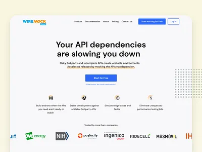 Twist X WireMock Cloud – Website Design branding clean clean design design experience homepage illustration interaction interface logo minimal ui user ux vector visual web web design
