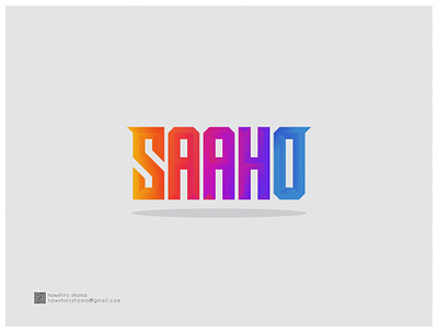 SAAHO company graphic design logo design minimal modern logo typography