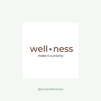 Wellness Company Logo branding graphic design logo typography