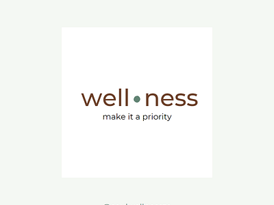 Wellness Company Logo branding graphic design logo typography