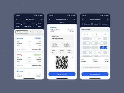 Flight booking mobile app app flight fly graphic design mobile plane ticket ui