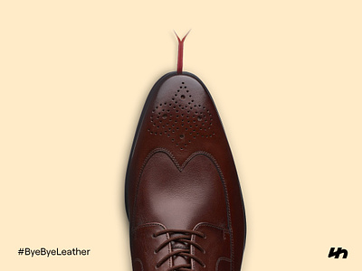 Flatheads mocking leather shoes! advertising branding creative design graphic design manipulation minimalart photoshop shoeads