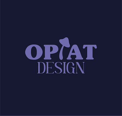 Opiat Design branding graphic design logo