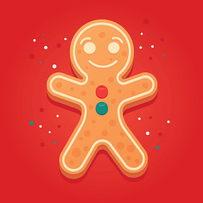 Gingerbread ( followed lessons by Elena Baryshkina ) design graphic design illustration vector