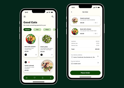 Food Delivery App delivery app designconcept figma food mobile app ui uiux design user experience user interface ux webdesign