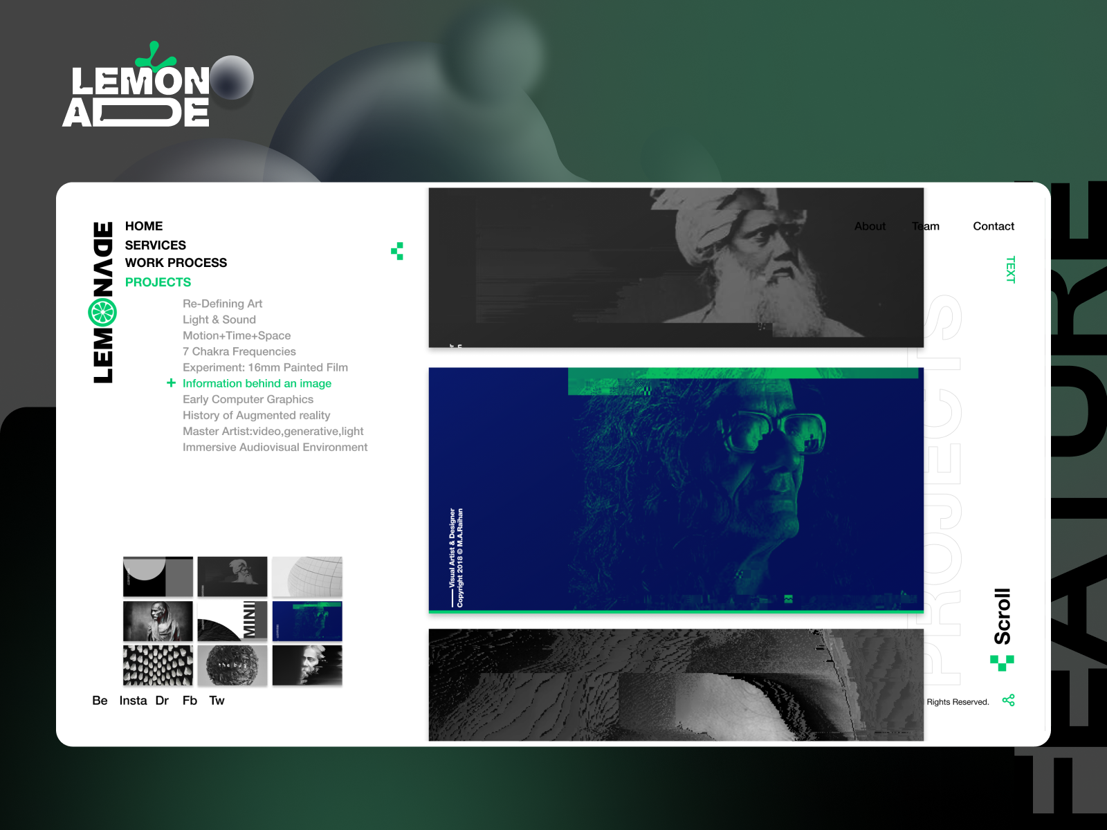 Agency portfolio agency design portfolio responsive ui ux web design website