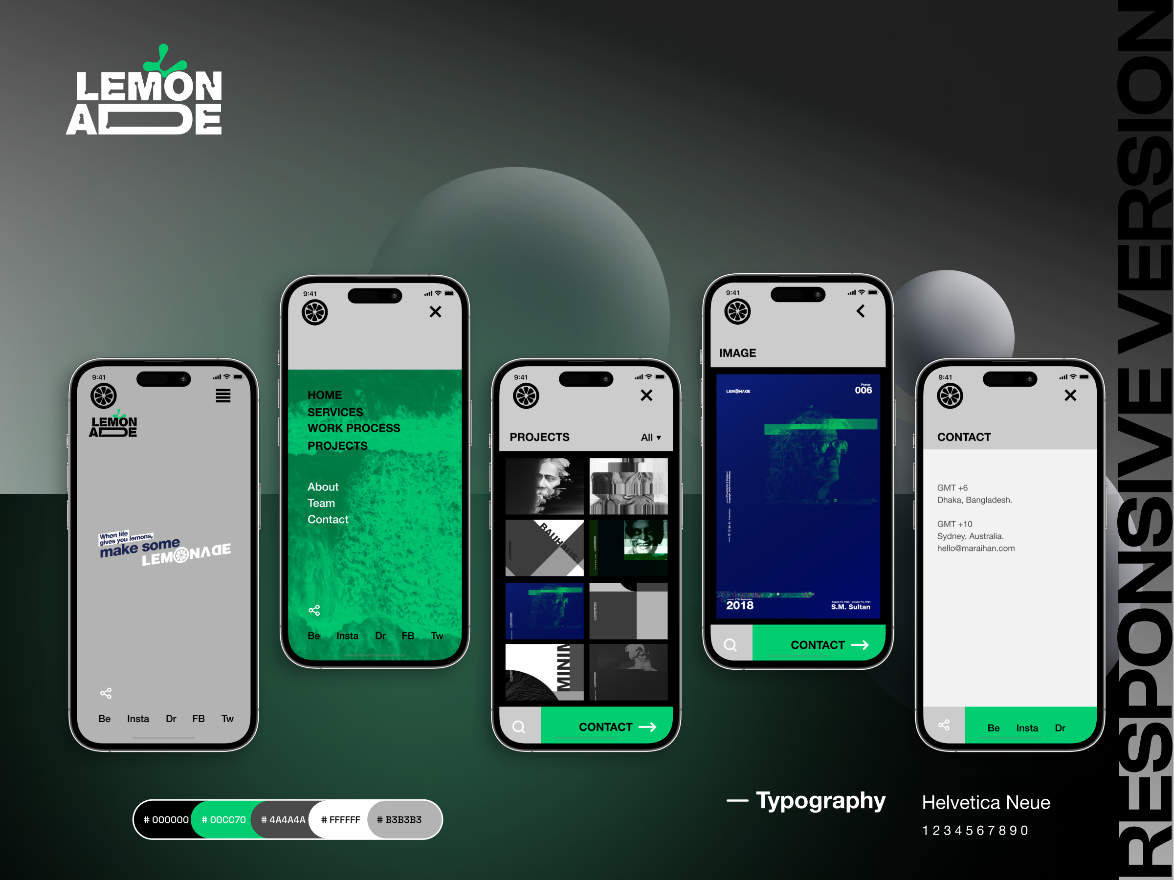Agency portfolio_Responsive agency design portfolio responsive ui ux web design