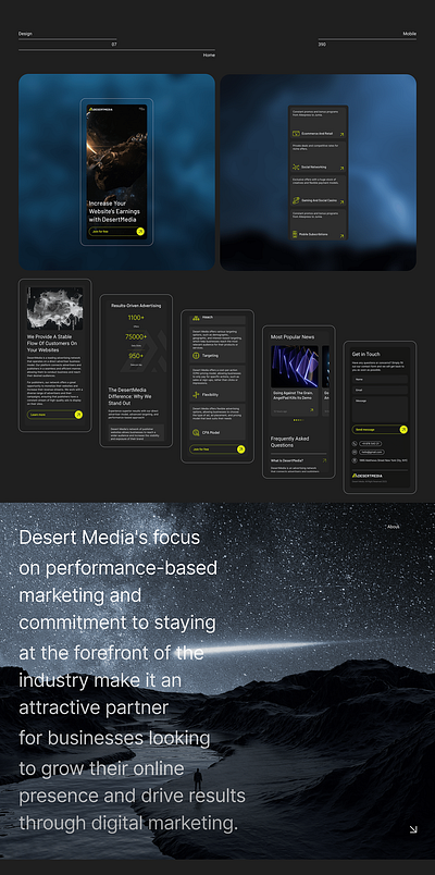 Space media website design branding design graphic space explosion website space website design ui ui design ui ux ui ux design web design web page design website ui design