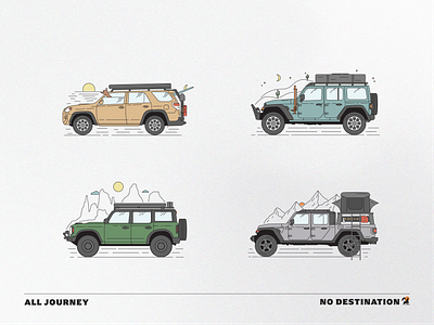 OPC Sticker and T-shirt design illustration overlanding sticker vector vehicle