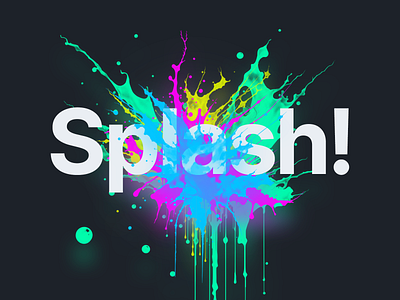 Paint Splashes Photoshop Brushes colorful colors digital graphic design motion graphics paint photoshop addon photoshop brushes poster splash splatter stains typo typography vibrant vivid watercolor