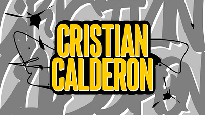 WALLPAPER CRISTIAN CALDERON animation branding graphic design logo motion graphics