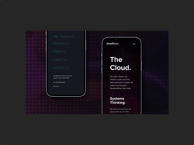 Cloudforce Mobile branding design graphic design illustration ui ux website