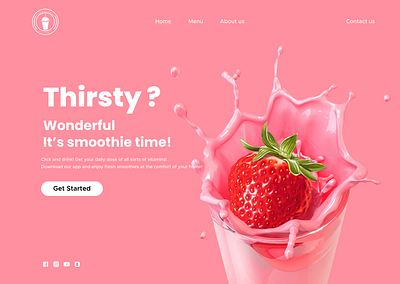 Be Strong! design figma landing page ui ux web web design landing page