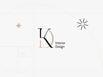 KD Interior Design branding design figma graphic design logo vector