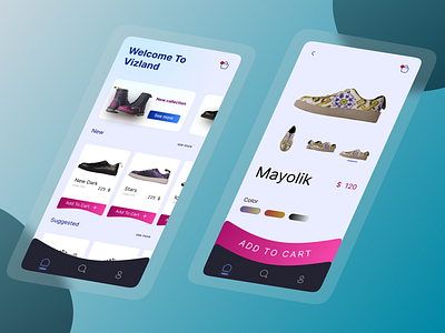 Shopping App app design application design experience figma graphic design shopping app ui ui ux designer