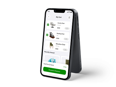 An exploration of an app for the sale of furnitures. app design ui uidesign uiuxdesign ux