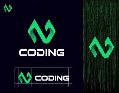 Coding Logo Design brandidentity branding coding logo design illustration logo logo design logofolio modern logo vectplus
