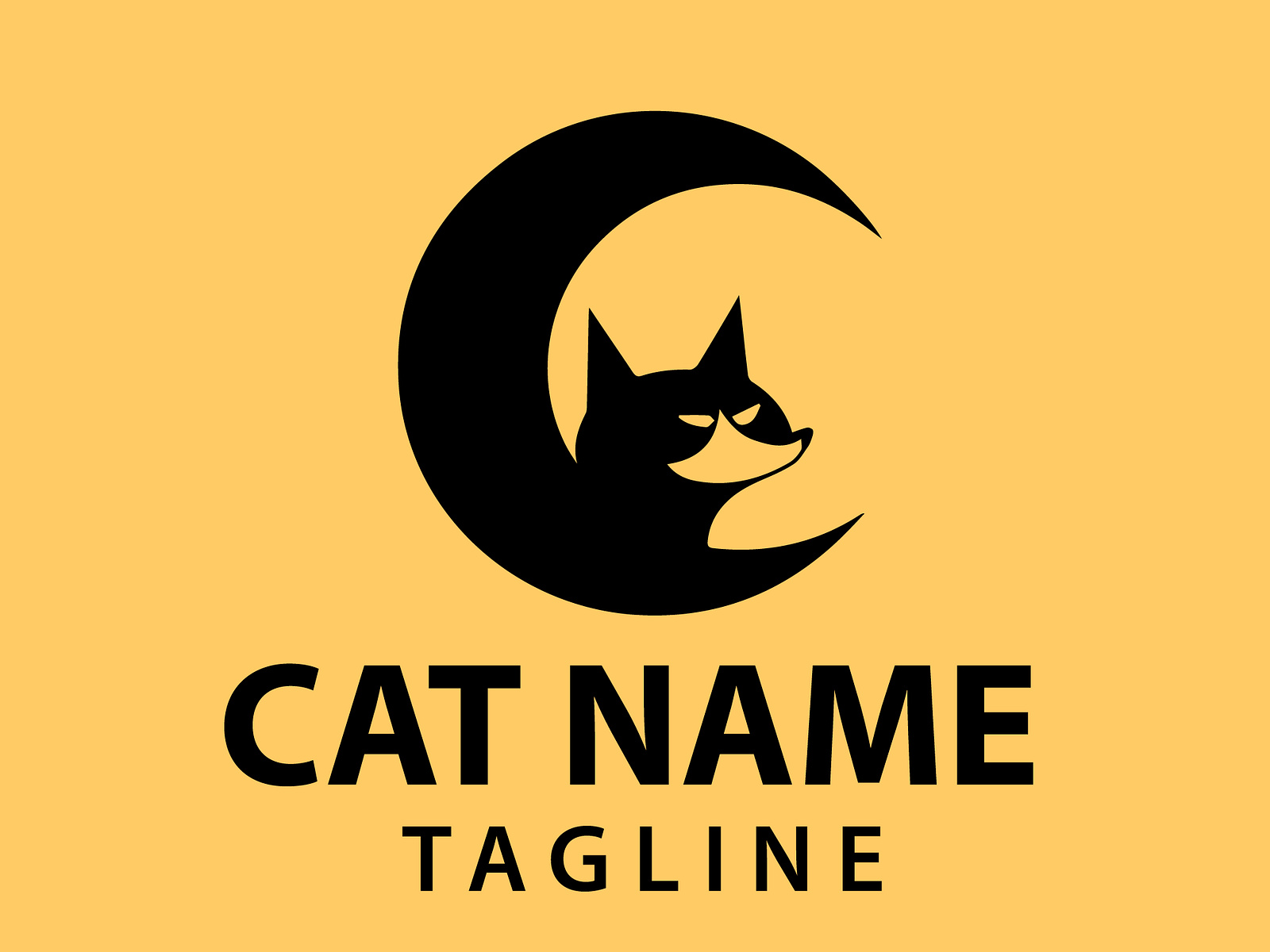 Stylish and Playful minimalist Cat Logo Designs for Your Brand by Ridoy Hossain on Dribbble