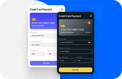 Credit Card Payment app design card design information architecture ui ux design