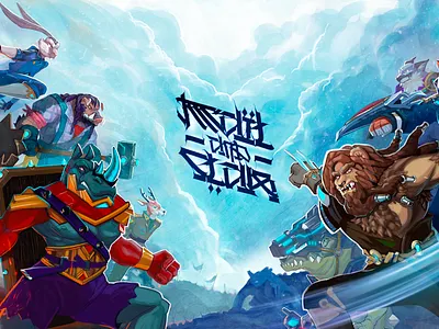 Tail and Claw app art best branding cool design game graphic design illustration logo ui ux