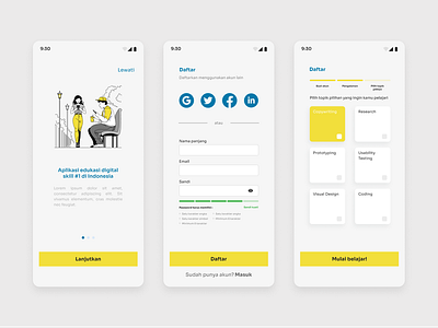 UI/UX Design Learning App design learning ui