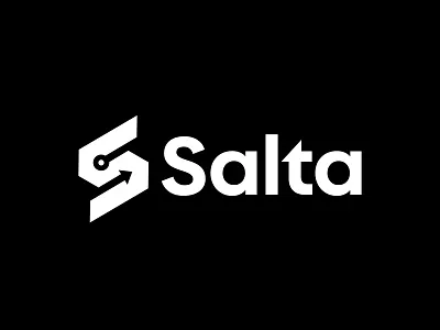 Salta - Letter S + Technology + Arrow Logo. arrow branding creative logo crypto design direction finance fintech forward geometric growth icon letter s logo logotype modern logo s logo symbol tech logo technology logo
