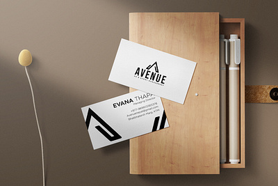 Minimalistic Business Card for a Event Company