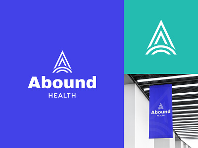 Abound Health Logo Concept 1 a abound branding disabilities health healthcare logo peak support