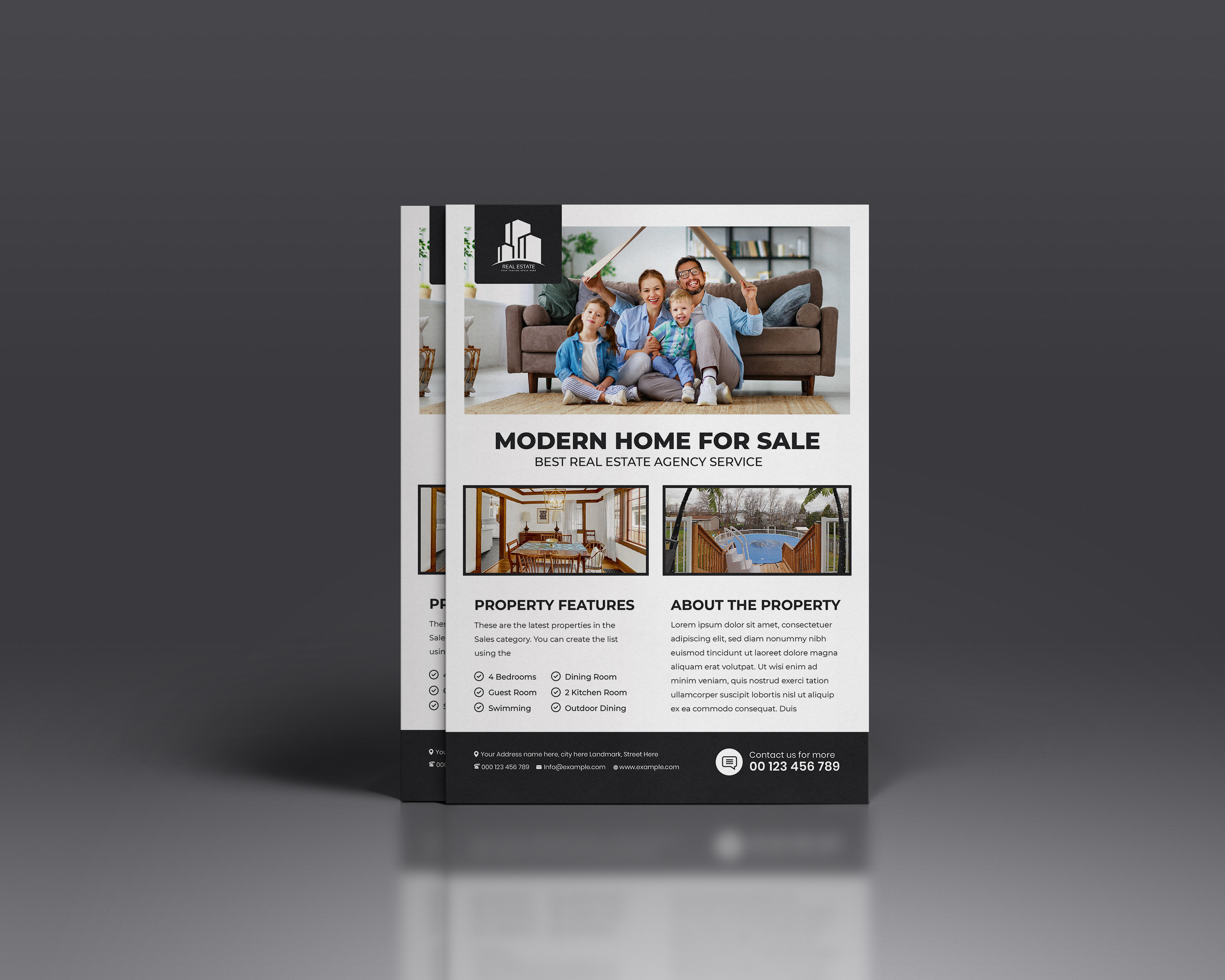 Real Estate Flyer Design ads agent banner branding design flyer design graphic design pamphlet real estate realtor