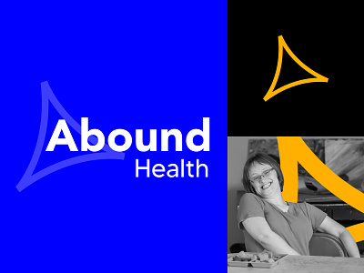 Abound Health Logo Concept 2 abound branding health healthcare logo support