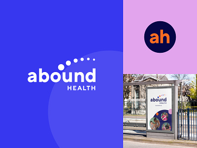 Abound Health Logo Concept 3 abound bounding branding circles disabilities growth health healthcare logo support