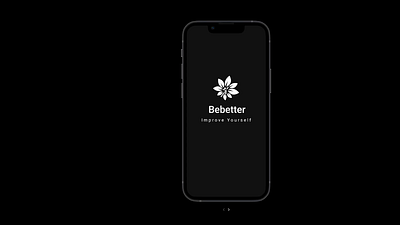 UX/UI CASE STUDY (Be Better Lifestyle App Dark & whiteTheme) lifestyle app ui