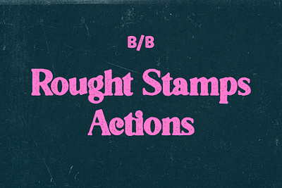 Rought Stamp Actions branding design graphic design water