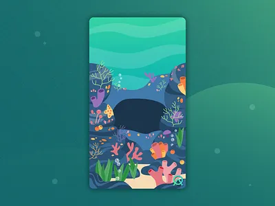 Underwater Fish Concerts 2d adobe advertising after effects animal animation color creative design graphic illustration loop motion motion design motion graphics portfolio social social media vector video