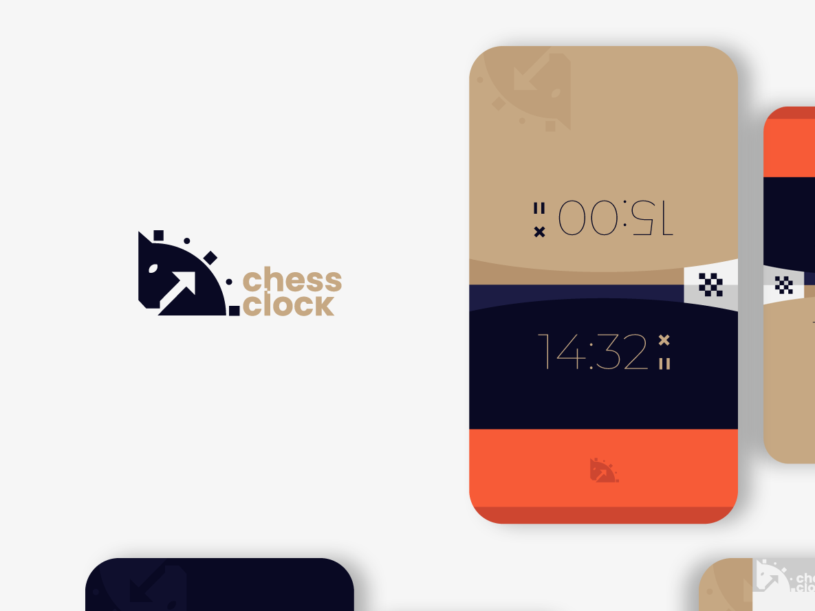 Chess Clock App designs, themes, templates and downloadable graphic